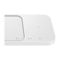 Безжично зарядно Wireless Charger Samsung Duo Pad with Adapter - Бяло, EP-P5400TWE - Аксесоари по модел | Phoneplay.bg