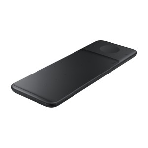 Безжично зарядно Wireless Charger Samsung Trio with Adapter - Черно, EP-P6300TBE