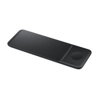 Безжично зарядно Wireless Charger Samsung Trio with Adapter - Черно, EP-P6300TBE - Аксесоари по модел | Phoneplay.bg