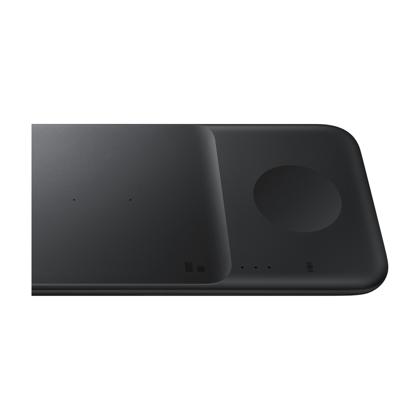 Безжично зарядно Wireless Charger Samsung Trio with Adapter - Черно, EP-P6300TBE - Аксесоари по модел | Phoneplay.bg