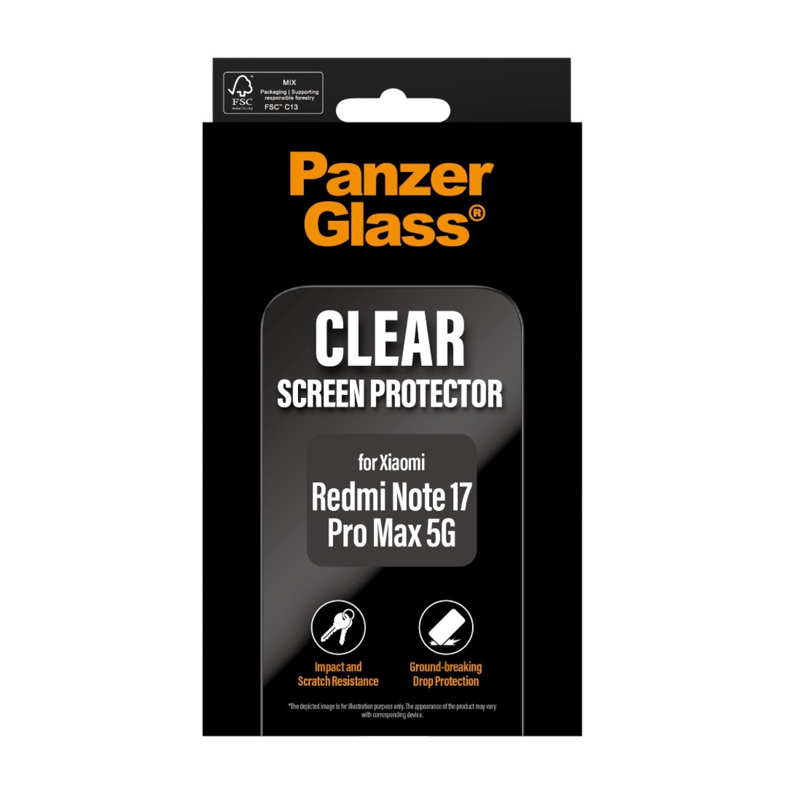 Стъклен протектор PanzerGlass за Xiaomi Redmi Note 17 Pro Max 5G, UWF - Протектори | Phoneplay.bg