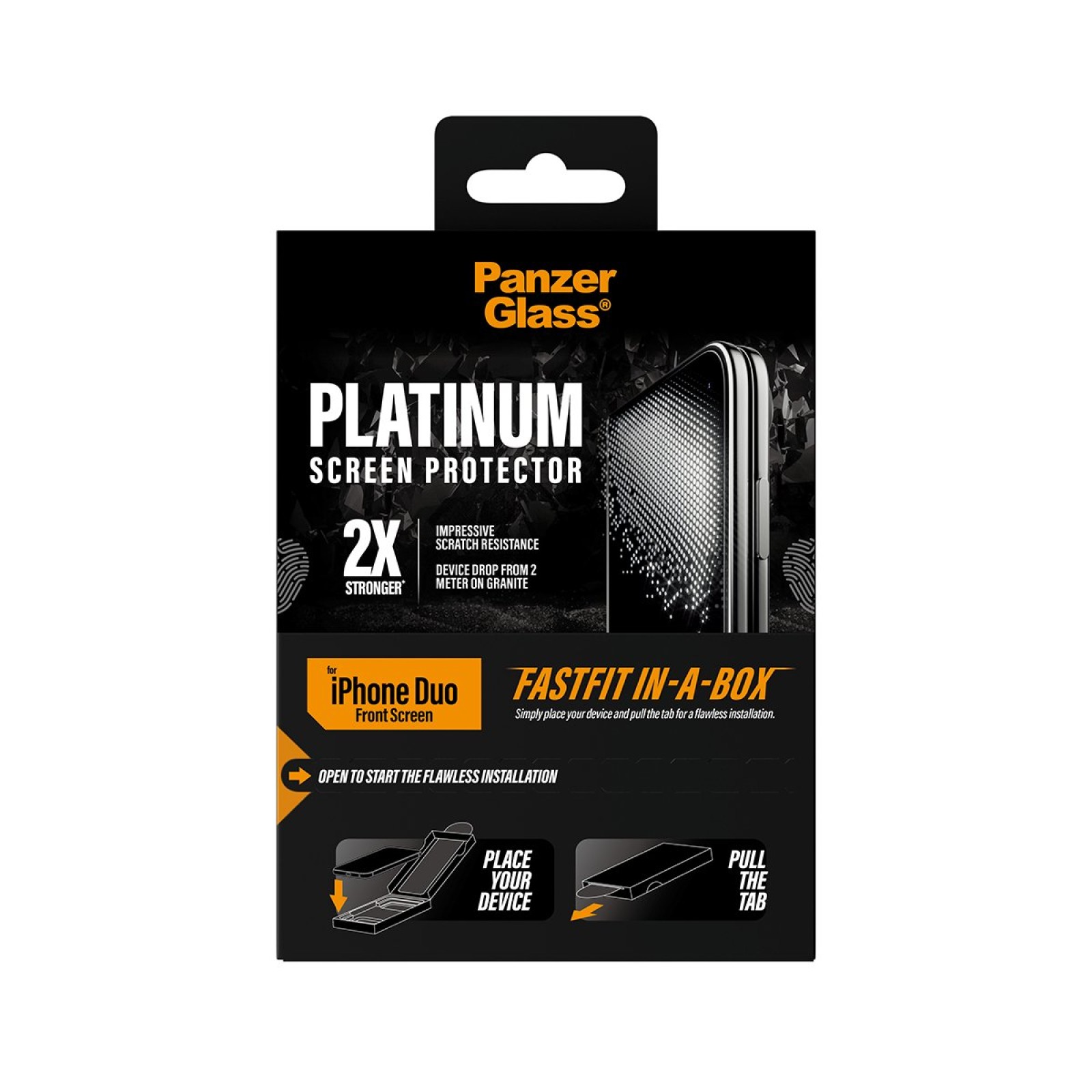 Стъклен протектор PanzerGlass за Apple iPhone Duo, Platinum Sub Screen - Протектори за iPhone Duo | Phoneplay.bg