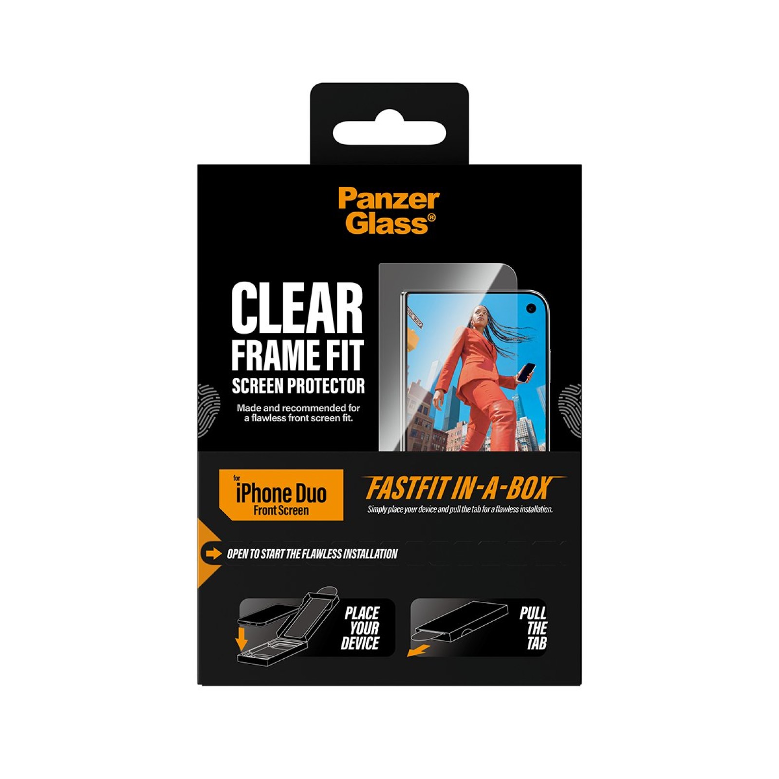 Стъклен протектор PanzerGlass за Apple iPhone Duo, Sub Screen Glass, Ultra-Wide Fit - Протектори за iPhone Duo | Phoneplay.bg