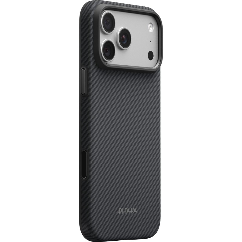 Гръб Pitaka Summa Case за iPhone 18 Pro Max / 17 Pro Max - Black/Grey Twill