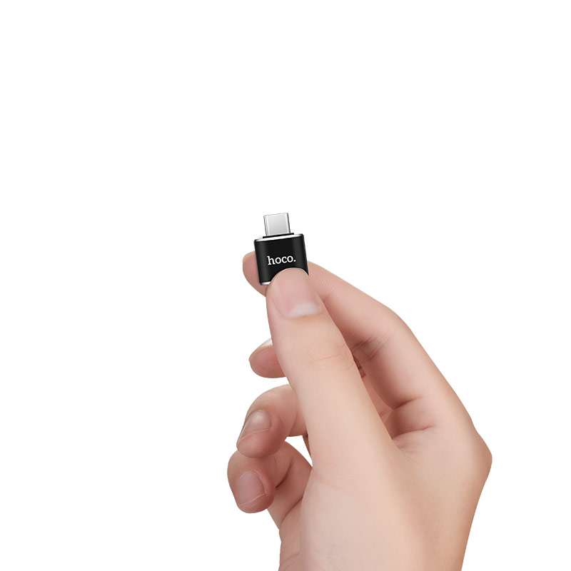 Адаптер UA5 Type-C to USB converter OTG - Черен