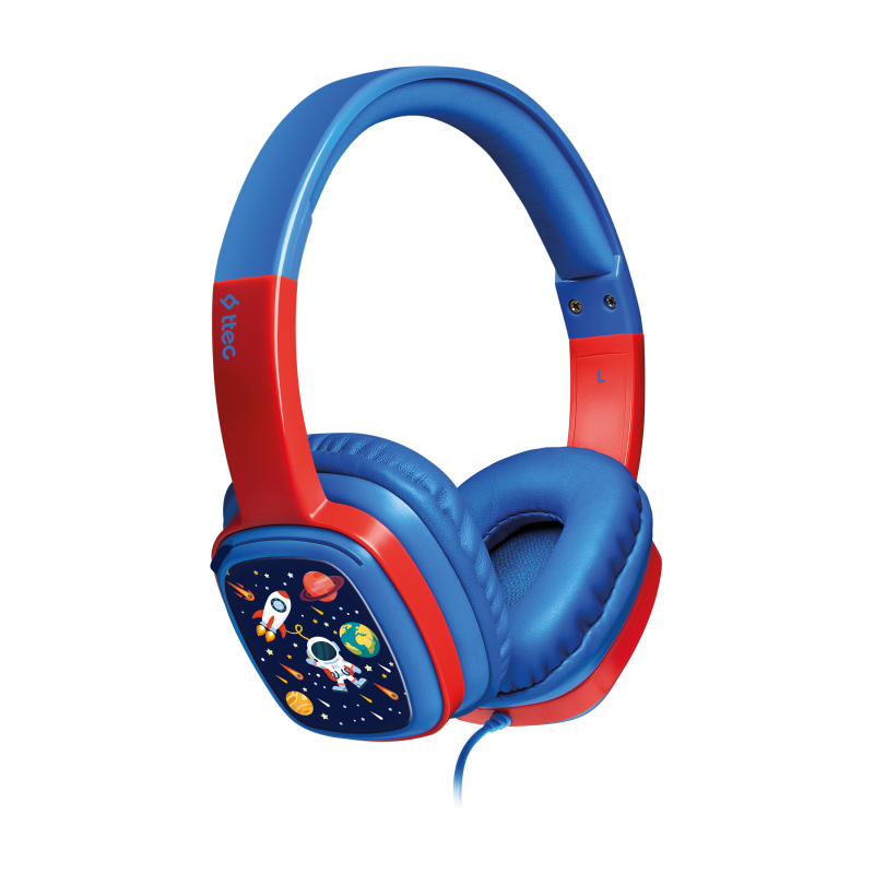 Слушалки ttec SoundBuddy Kids On-Ear Wired Headphones - Сини