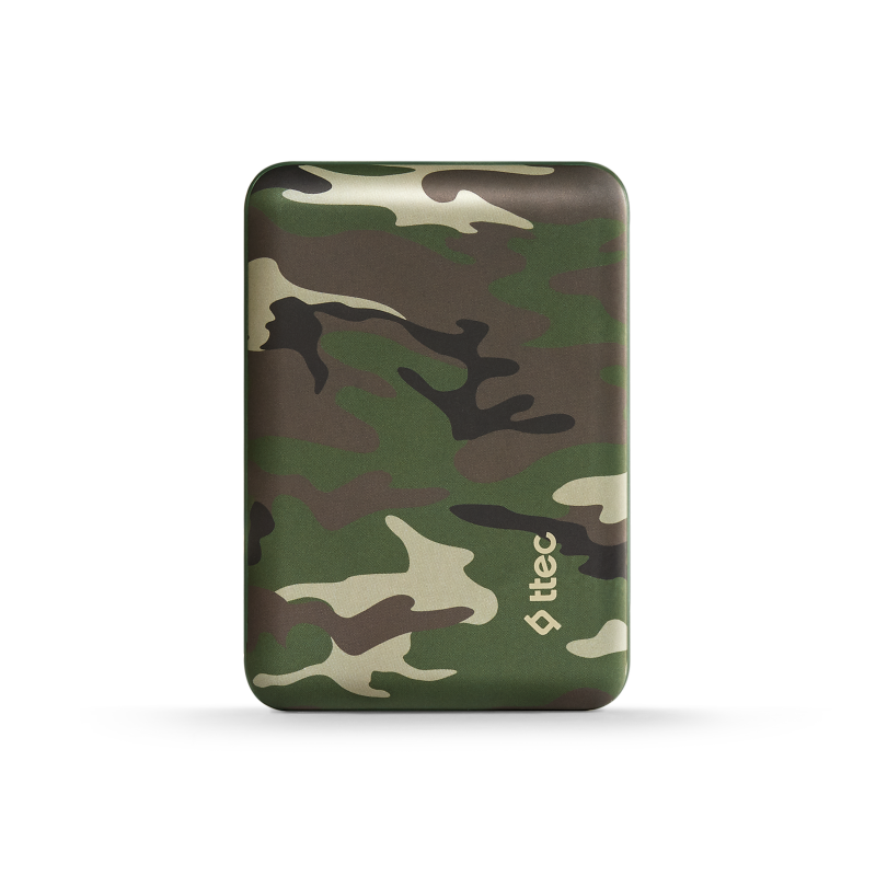 Външна батерия ReCharger 10.000mAh Universal Mobile Charger - Green Camouflage,116984