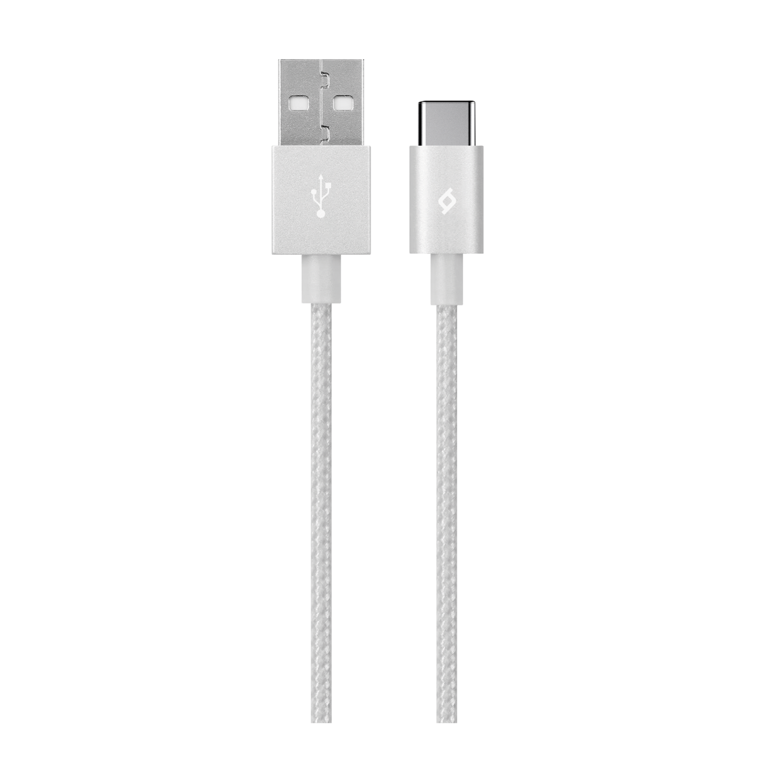 Кабел AlumiCable Type C 2.0 Charge/Data Cable, Сребрист, 117147