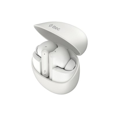 Bluetooth слушалки ttec AirBeat Pro ANC TWS, Headset - Бели