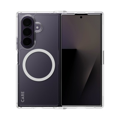 Калъф CARE by PanzerGlass Urban Combat за Samsung Galaxy Z Fold 8 Ultra / Z Fold 7 - Прозрачен Калъф CARE by PanzerGlass Urban Combat за Samsung Galaxy Z Fold 8 Ultra / Z Fold 7 - Прозрачен