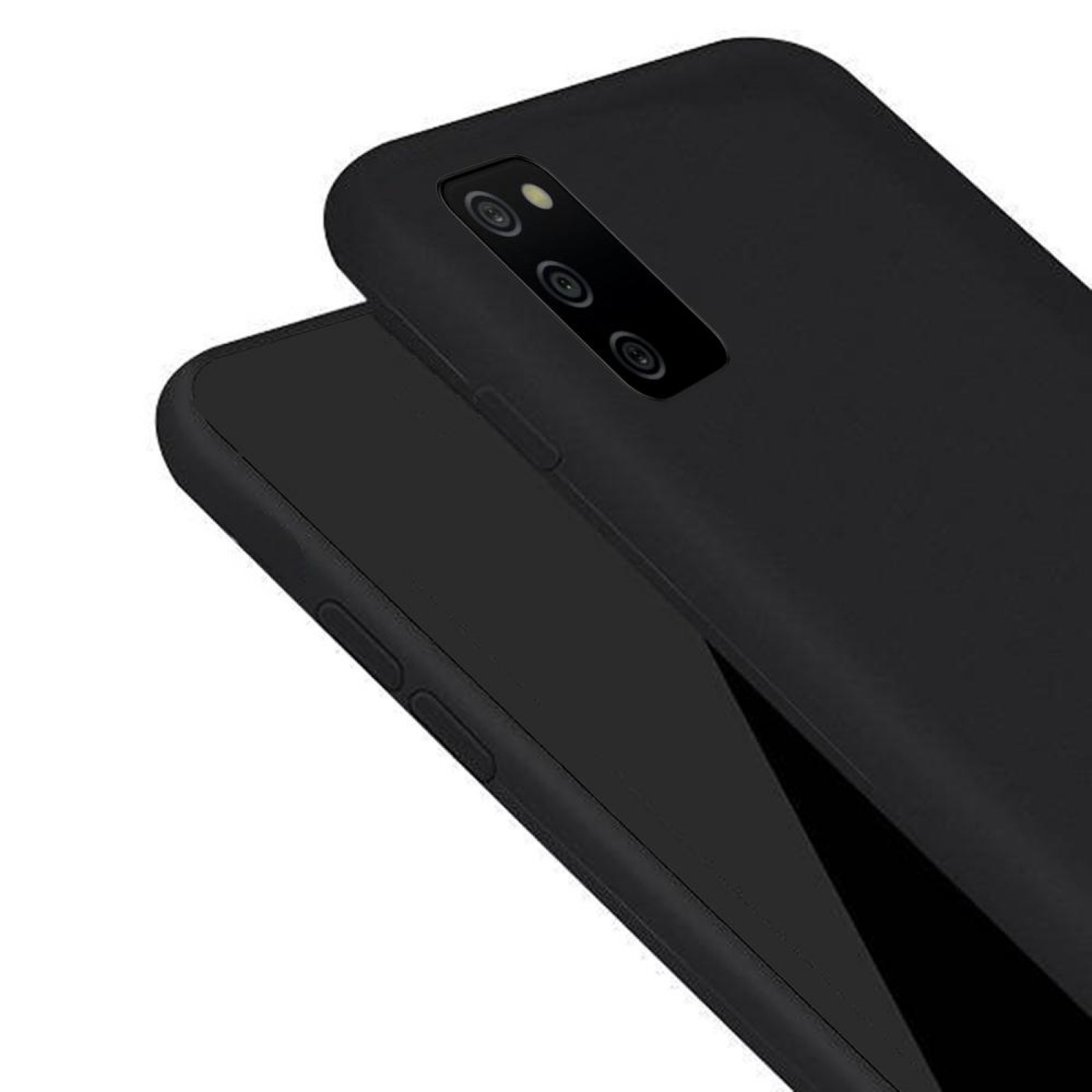 Гръб Forcell SOFT за Samsung Galaxy A02s - Черен