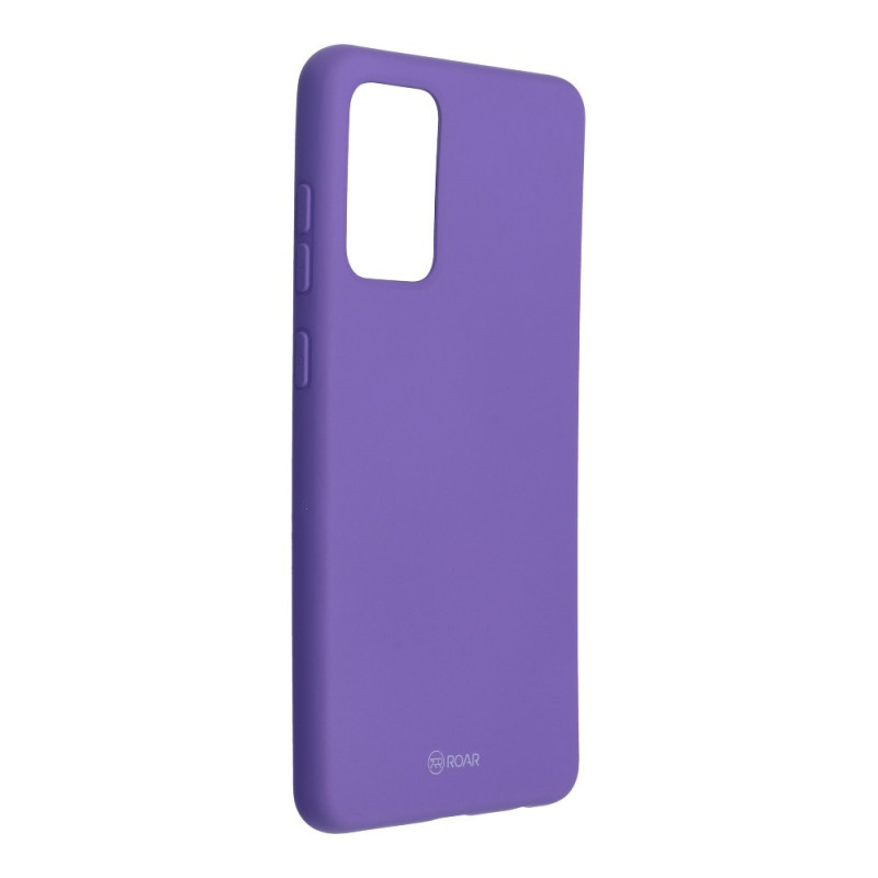 Гръб Roar Colorful Jelly Case за Samsung A72 - Лил...