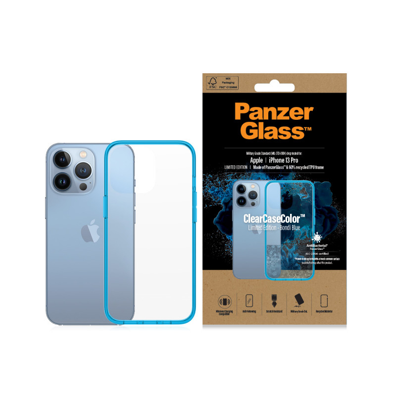 Гръб PanzerGlass за IPhone 13 Pro , ClearCase - Си...