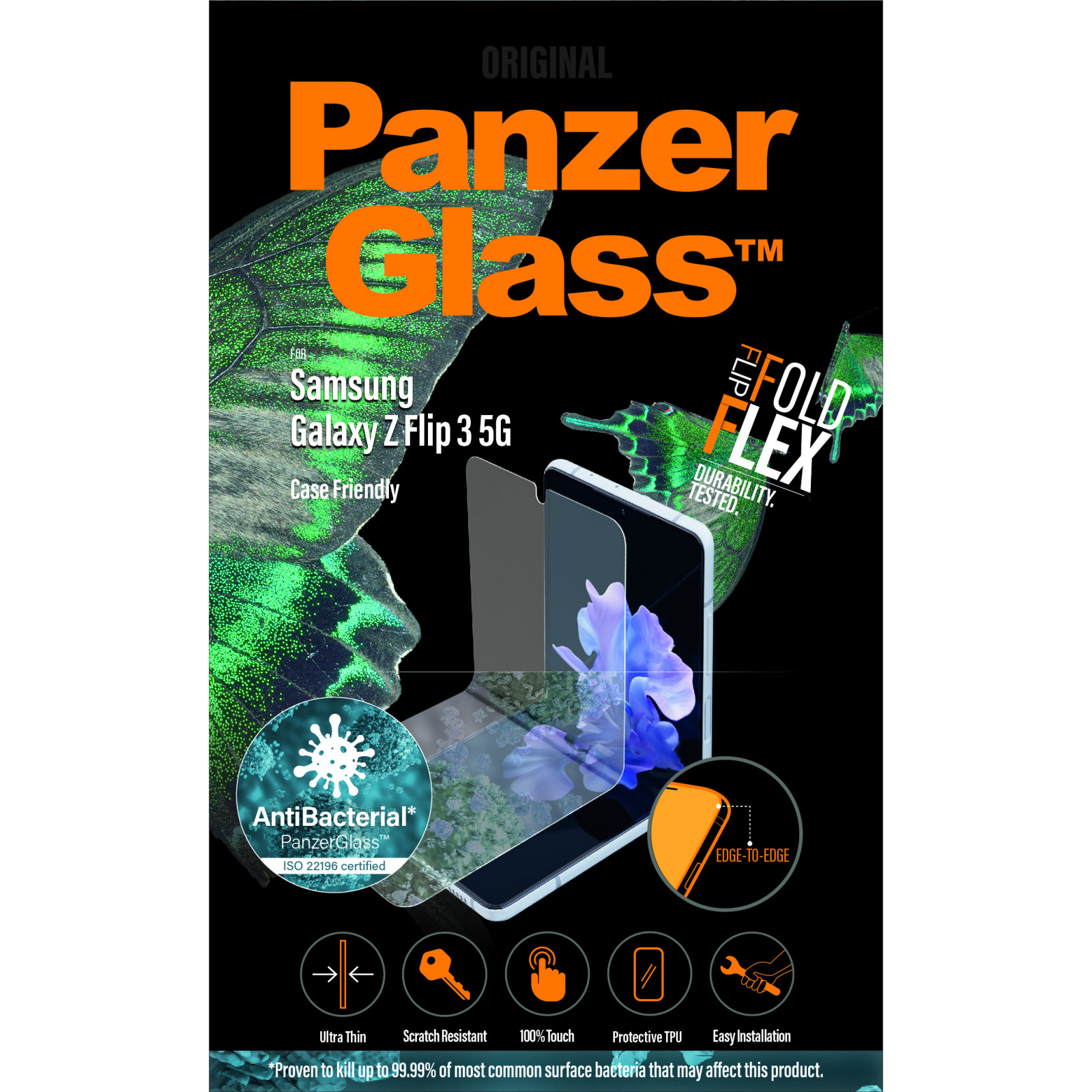 Защитно фолио PanzerGlass за Samsung Galaxy Z Flip 3 5G