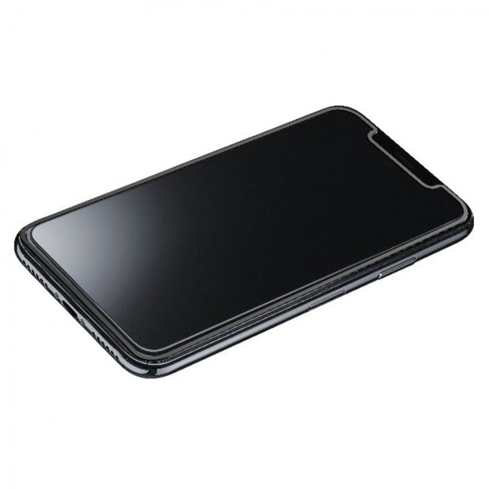 Стъклен протектор Cellular Line за iPhone 11 Pro Max / XS Max - Черен