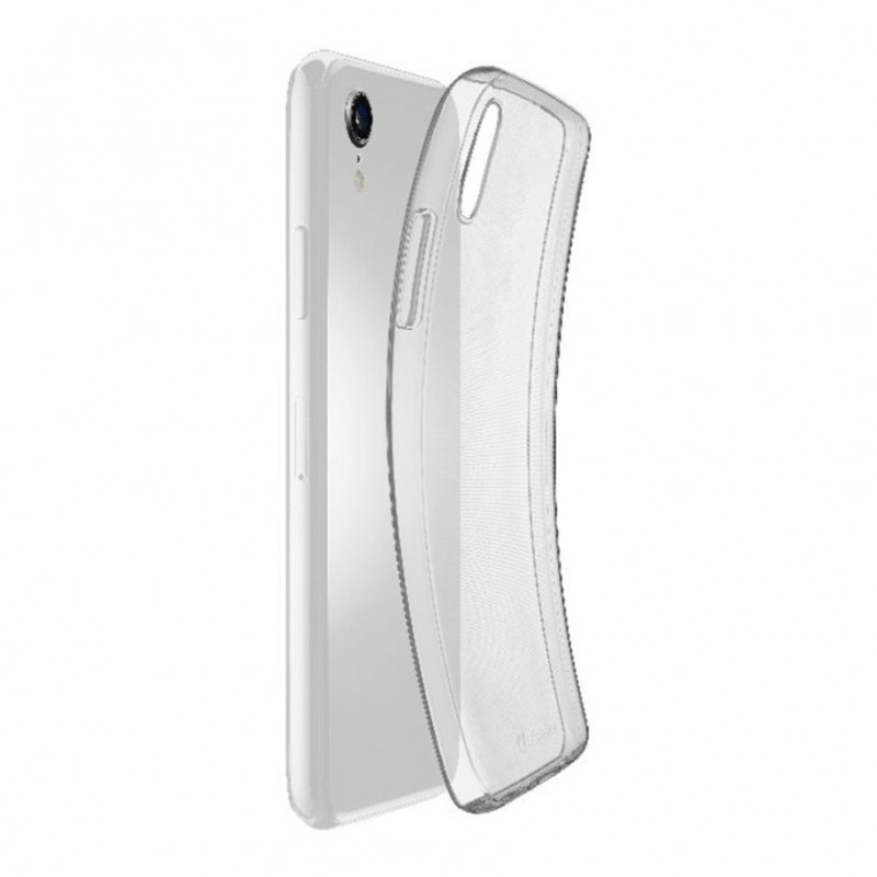 Силиконов гръб CellularLine за iPhone XR - Прозрач...