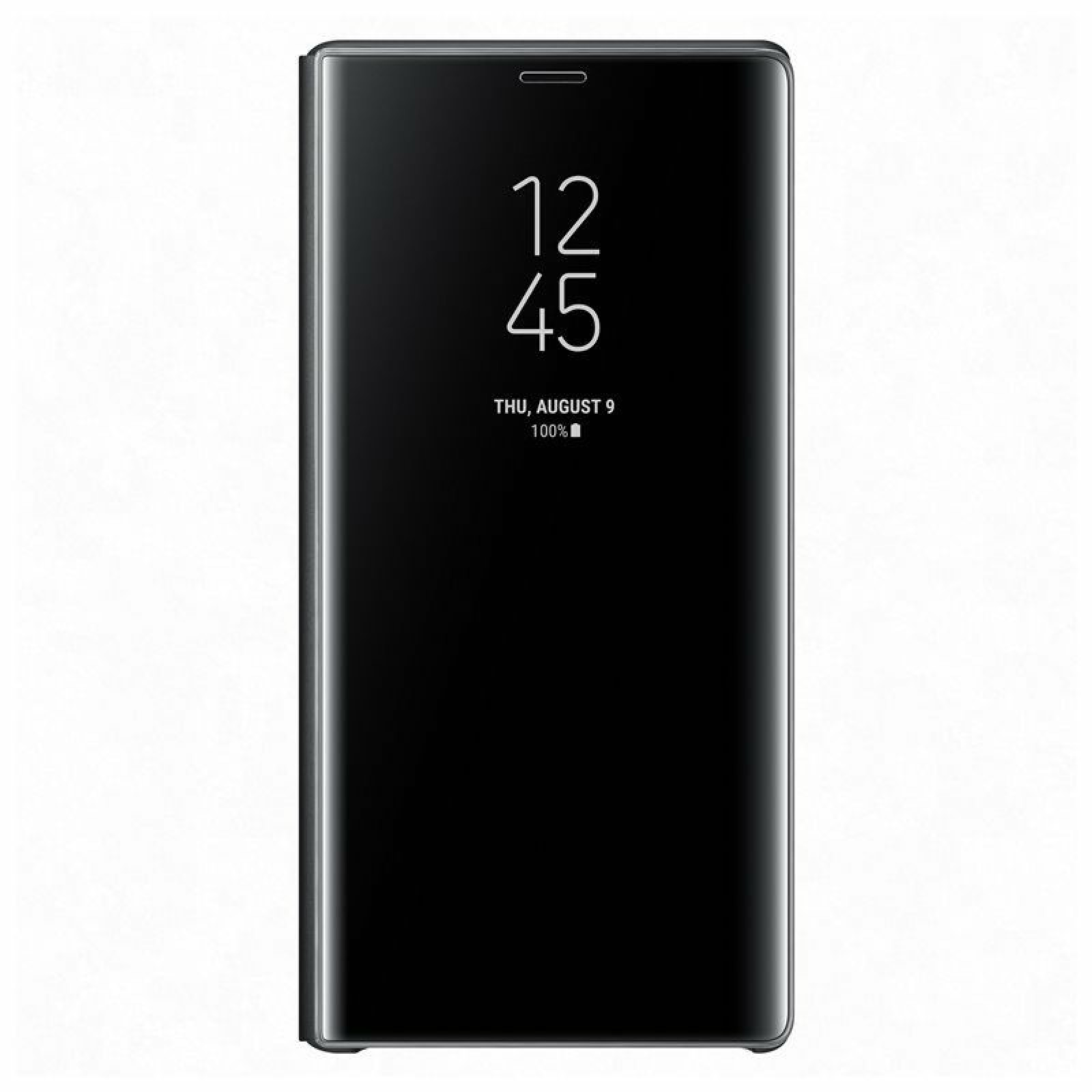 Оригинален калъф Clear View за Samsung Galaxy Note 9 - Черен