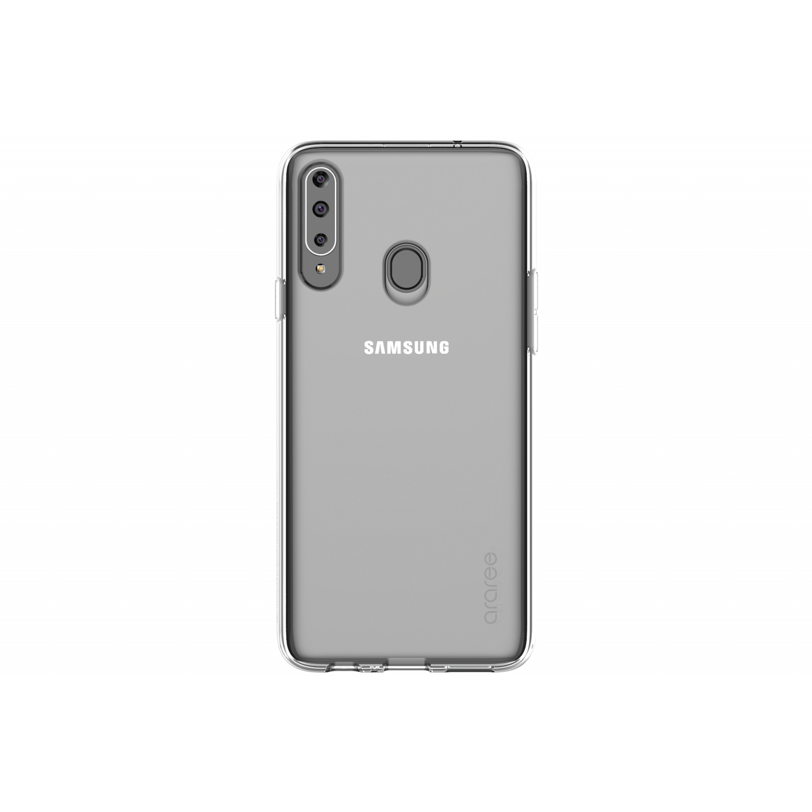 Гръб Araree Protective Cover за Samsung Galaxy A20s Прозрачен