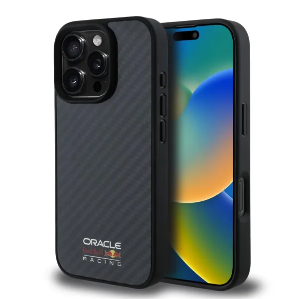 Red Bull карбон калъф iPhone 16 Pro